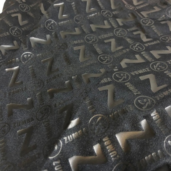 NWT ZUMBA Next Level Bold Black Long Leggings New - Picture 6 of 12